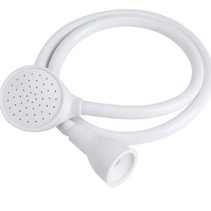 White Handheld Shower Head for animals